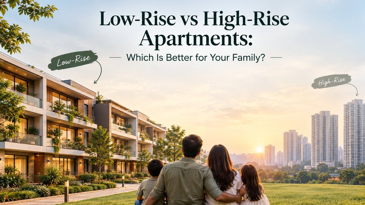 Low-Rise vs High-Rise Apartments: Which Is Better for Families in Gurugram?